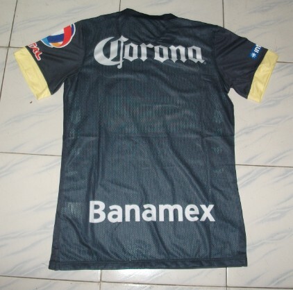 Club America 14/15 Black Away Soccer Jersey - Click Image to Close